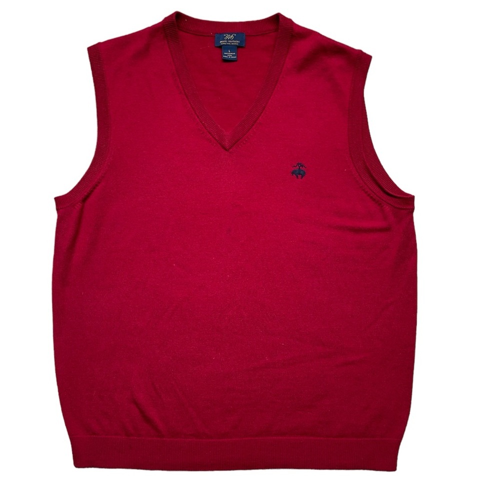 Brooks Brothers Red Sweater Vest
